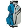 Srixon Premium Cart Bag 2 Srixon Premium Cart Bag -Silver Putters srixon 2023 premim cartbag aqua grey itempicture