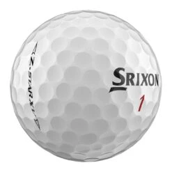 Srixon Z-Star XV Custom Symbol White Golf Balls -Silver Putters srixon z star xv 8 white golf balls stamp itempicture 1