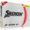 Srixon Z-Star XV 8 Yellow Golf Balls -Silver Putters srixon z star xv 8 yellow golf balls lid itempicture