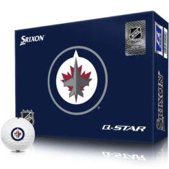 Srixon Q-Star NHL Golf Balls 13 Srixon Q-Star NHL Golf Balls -Silver Putters srixon q star nhl golf balls winnipeg jets itempicture