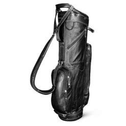 Sun Mountain Leather Cart Bag 11 Sun Mountain Leather Cart Bag -Silver Putters sun mountain 2019 leather cart bag black white