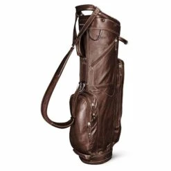 Sun Mountain Leather Cart Bag 12 Sun Mountain Leather Cart Bag -Silver Putters sun mountain 2019 leather cart bag brown khaki