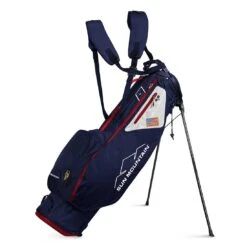 Sun Mountain 2022 2.5+ Stand Bag 17 Sun Mountain 2022 2.5+ Stand Bag -Silver Putters sun mountain 2022 25 plus stand bag navy white red