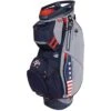 Sun Mountain 2023 C-130 Supercharged Cart Bag -Silver Putters sun mountain 2023 c 130 supercharged cart bag patriot itempicture