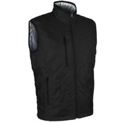 Sun Mountain Granite II Reversible Vest -Silver Putters sun mountain 2023 granite ii reversible vest black platinum itempicture