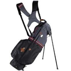 Sun Mountain Mid Stripe Stand Bag 18 Sun Mountain Mid Stripe Stand Bag -Silver Putters sun mountain 2023 mid stripe stand bag black gunmetal red itempicture