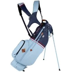 Sun Mountain Mid Stripe Stand Bag 15 Sun Mountain Mid Stripe Stand Bag -Silver Putters sun mountain 2023 mid stripe stand bag frost navy red itempicture