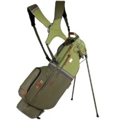Sun Mountain Mid Stripe Stand Bag 16 Sun Mountain Mid Stripe Stand Bag -Silver Putters sun mountain 2023 mid stripe stand bag loden moss inferno itempicture