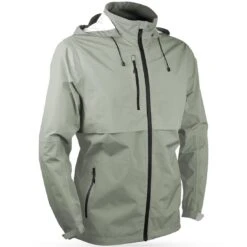 Sun Mountain Stratus Rain Jacket -Silver Putters sun mountain 2023 stratus rain jacket sage itempicture