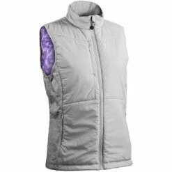 Sun Mountain Women's Colter II Vest -Silver Putters sun mountain 2023 womens colter ii vest platinum v2 itempicture
