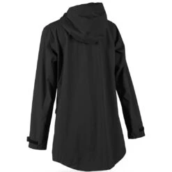 Sun Mountain Women's Monsoon Hooded Rain Parka -Silver Putters sun mountain 2023 womens monsoon hooded rain parka black back itempicture