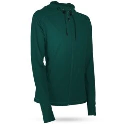 Sun Mountain Women's Second Layer Hooded Jacket -Silver Putters sun mountain 2023 womens second layer hooded jacket jade itempicture