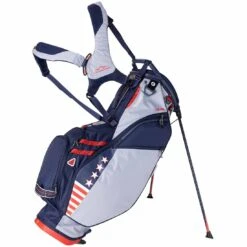 Sun Mountain 4.5 LS 14-Way Stand Bag 18 Sun Mountain 4.5 LS 14-Way Stand Bag -Silver Putters sun mountain 2024 4 5 ls 14 way stand bag patriot itempicture