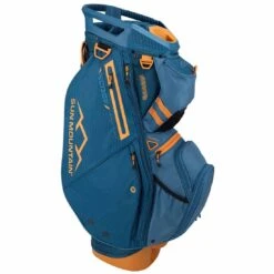 Sun Mountain C-130 5-Way Cart Bag -Silver Putters sun mountain 2024 c 130 5 way cart bag harbor spruce ochre back itempicture