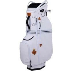 Sun Mountain Mid Stripe 14-Way Cart Bag -Silver Putters sun mountain 2024 mid stripe 14 way cart bag white itempicture