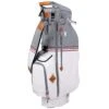 Sun Mountain Mid Stripe 4-Way Cart Bag -Silver Putters sun mountain 2024 mid stripe cart bag white cadet brick itempicture