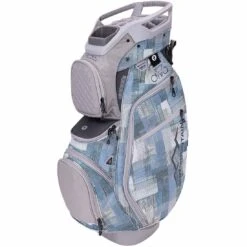 Sun Mountain Women's Diva Cart Bag 18 Sun Mountain Women's Diva Cart Bag -Silver Putters sun mountain 2024 womens diva cart bag steel opal crosshatch itempicture