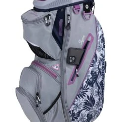 Sun Mountain Women's Sync Cart Bag -Silver Putters sun mountain 2024 womens sync cart bag navy navy flower cadet pocket itempicture