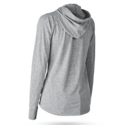 Sun Mountain Women's Second Layer Hooded Jacket -Silver Putters sun mountain 23 wmn second layer hooded jacket platinum b itempicture