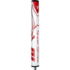 SuperStroke Zenergy Flatso 3.0 Putter Grip -Silver Putters superstroke zenergy flatso 3 0 putter grip white red itempicture