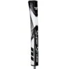 SuperStroke Zenergy Pistol GT 2.0 Putter Grip -Silver Putters superstroke zenergy pistol gt 2 0 putter grip black white itempicture