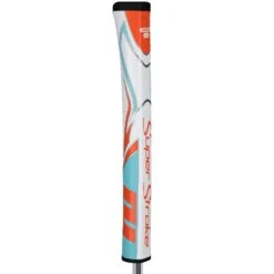 SuperStroke Zenergy Pistol GT 2.0 Putter Grip -Silver Putters superstroke zenergy pistol gt 2 0 putter grip orange blue white itempicture