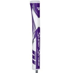 SuperStroke Zenergy Pistol GT 2.0 Putter Grip -Silver Putters superstroke zenergy pistol gt 2 0 putter grip purple white itempicture