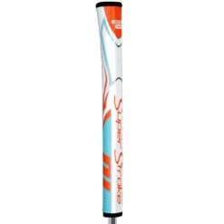 SuperStroke Zenergy Pistol GT Tour Putter Grip 14 SuperStroke Zenergy Pistol GT Tour Putter Grip -Silver Putters superstroke zenergy pistol gt tour putter grip orange blue white itempicture