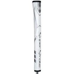 SuperStroke Zenergy Pistol GT Tour Putter Grip 17 SuperStroke Zenergy Pistol GT Tour Putter Grip -Silver Putters superstroke zenergy pistol gt tour putter grip white silver itempicture