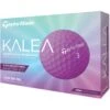 TaylorMade Women's Kalea Purple Golf Balls -Silver Putters tay ormade 2022 womens kalea purple golf balls box itempicture
