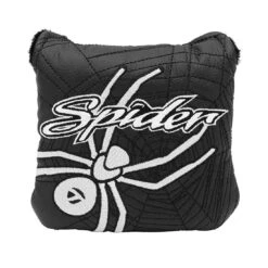 TaylorMade Spider X Hydro Blast #3 Short Slant Putter -Silver Putters taylormade 2021 spider s platinum headcover