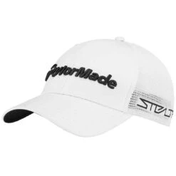 TaylorMade Tour Cage Hat -Silver Putters taylormade 2022 tour cage hat white hero itempicture