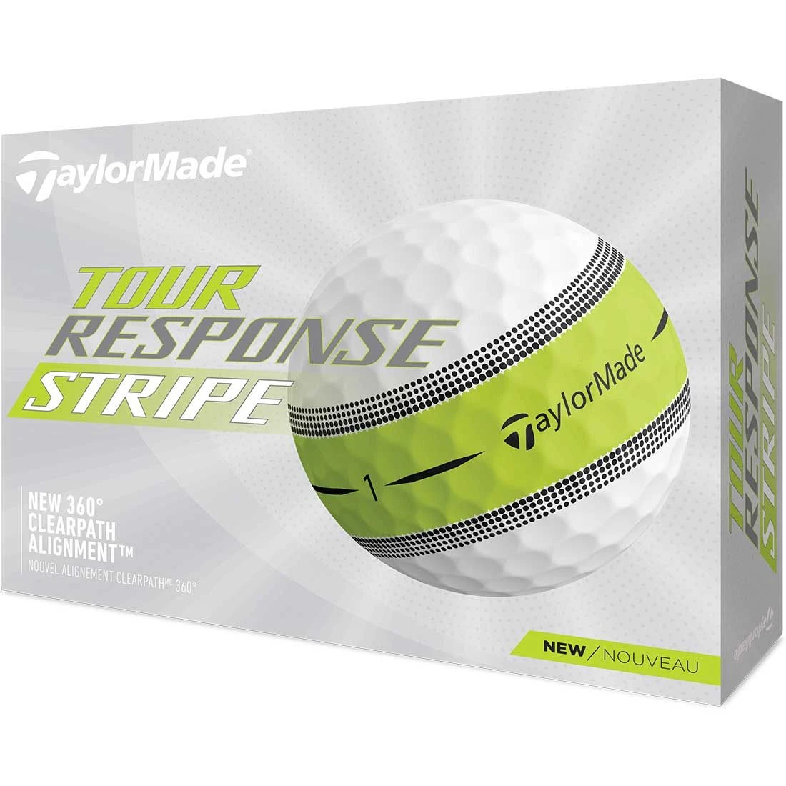 TaylorMade Tour Response Stripe Golf Balls 3 TaylorMade Tour Response Stripe Golf Balls