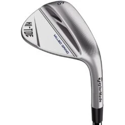TaylorMade Hi-Toe 3 Chrome Wedge 10 TaylorMade Hi-Toe 3 Chrome Wedge -Silver Putters taylormade hi toe 3 chrome wedge grind high itempicture