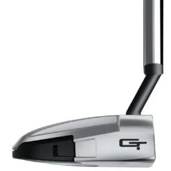 TaylorMade Spider GT Rollback Silver/Black Putter -Silver Putters taylormade spider gt rollback silver black small slant putter toe itempicture
