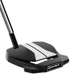 TaylorMade Spider GTX Black Small Slant Putter -Silver Putters taylormade spider gtx black small slant putter back itempicture