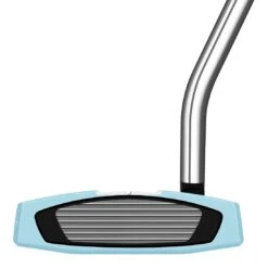 TaylorMade Women's Spider GTX Ice Blue Single Bend Putter -Silver Putters taylormade spider gtx ice blue single bend putter face itempicture