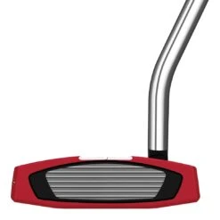 TaylorMade Spider GTX Red Single Bend Putter -Silver Putters taylormade spider gtx red single bend putter face itempicture