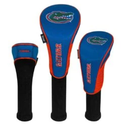 Team Effort NCAA Set Of 3 Headcovers -Silver Putters te 01h3 florida gators 1