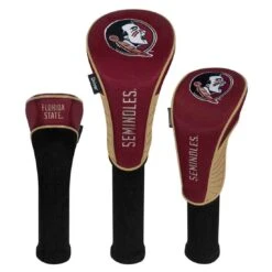 Team Effort NCAA Set Of 3 Headcovers -Silver Putters te 37h3 florida state seminoles 1