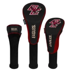 Team Effort NCAA Set Of 3 Headcovers -Silver Putters te 71h3 boston college eagles 1