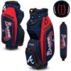 Team Effort MLB Bucket III Cooler Cart Bag 1 Team Effort MLB Bucket III Cooler Cart Bag -Silver Putters team effort mlb bucket 3 cooler cart bag atlanta braves itempicture