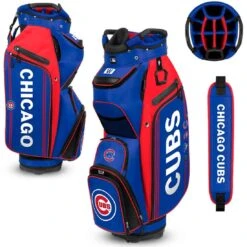 Team Effort MLB Bucket III Cooler Cart Bag -Silver Putters team effort mlb bucket 3 cooler cart bag chicago cubs itempicture
