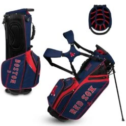 Silver Putters 39 Silver Putters -Silver Putters team effort mlb caddie carry hybrid bag boston red sox itempicture