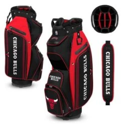 Team Effort NBA Bucket III Cooler Cart Bag 13 Team Effort NBA Bucket III Cooler Cart Bag -Silver Putters team effort nba bucket 3 cooler cart bag chicago bulls itempicture