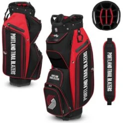 Team Effort NBA Bucket III Cooler Cart Bag 12 Team Effort NBA Bucket III Cooler Cart Bag -Silver Putters team effort nba bucket 3 cooler cart bag portland trail blazers itempicture