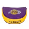 Team Effort NBA NextGen Mallet Putter Cover -Silver Putters team effort nba mallet putter cover los angeles lakers itempicture