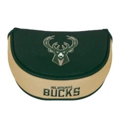 Team Effort NBA NextGen Mallet Putter Cover -Silver Putters team effort nba mallet putter cover milwaukee bucks itempicture