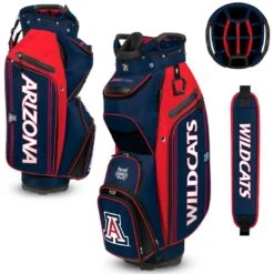 Team Effort NCAA Bucket III Cooler Cart Bag -Silver Putters team effort ncaa bucket 3 cooler cart bag arizona wildcats itempicture