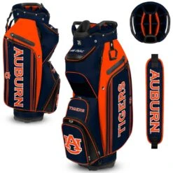 Team Effort NCAA Bucket III Cooler Cart Bag -Silver Putters team effort ncaa bucket 3 cooler cart bag auburn tigers itempicture